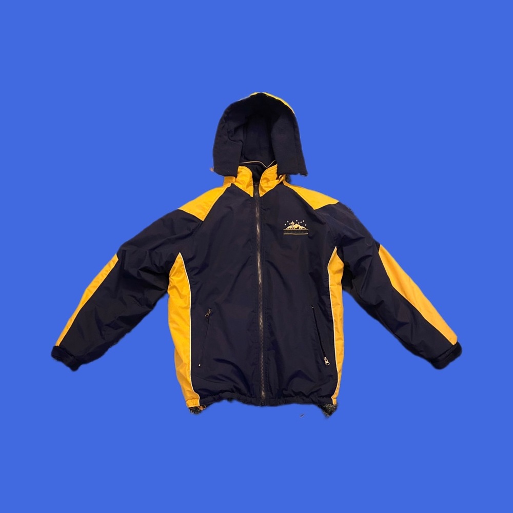Vintage Reversible Seattle Fleece Winter Jacket
